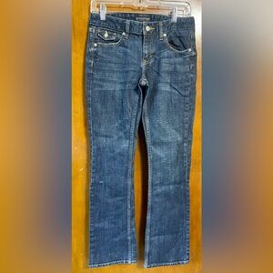 Banana Republic Blue Boot Cut Jeans with Classic Style